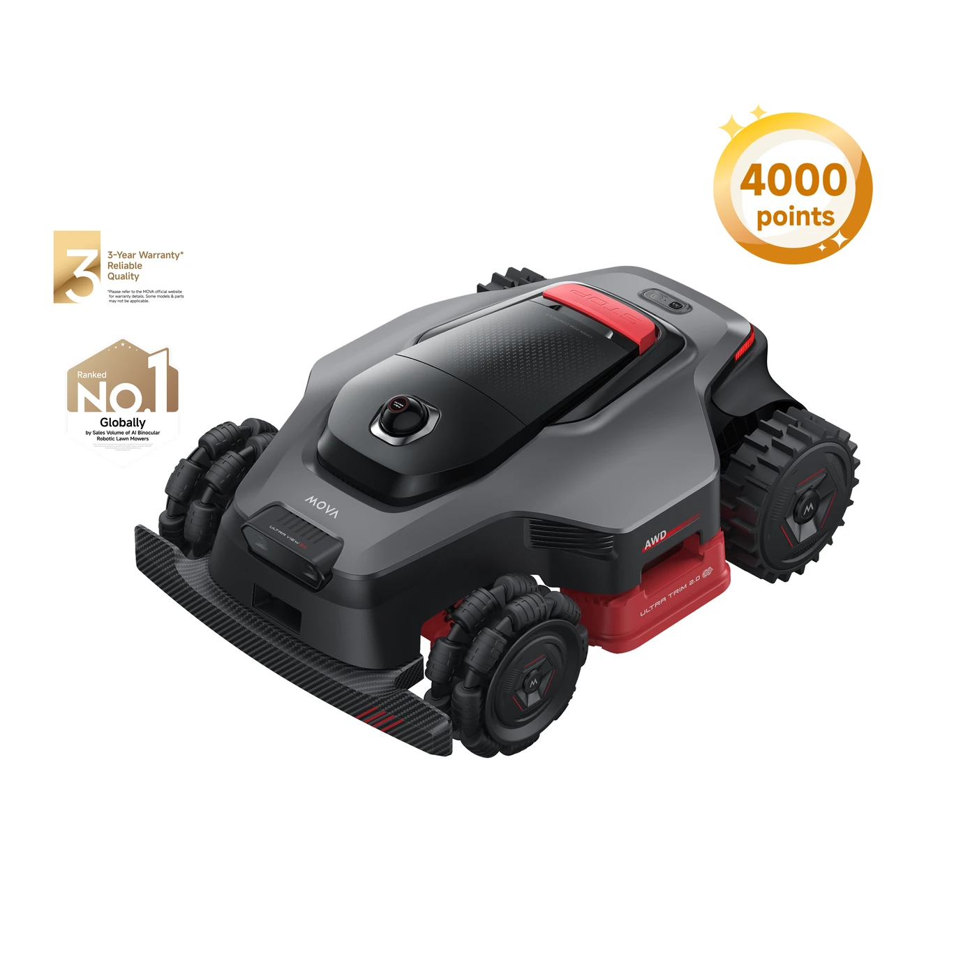 MOVA LiDAX Ultra 3000 AWD